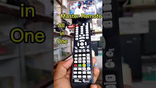 Master Remote All In One  क्या ये रिमोट LG LED मैं लगेगा  shorts ytshorts masterremote [upl. by Enilhtak698]