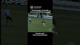 Fernandão faz o gol 1000 dos GreNais em 2004 Pelo Inter internacional inter fernandão radio [upl. by Oicnanev]