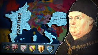 La PROVENCE est BIEN MEILLEUR QUE LA FRANCE dans EU4  🪻🪻🪻 [upl. by Lonna]