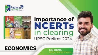 Importance of NCERTs in clearing Prelims 2024  Economics [upl. by Esiuqram]