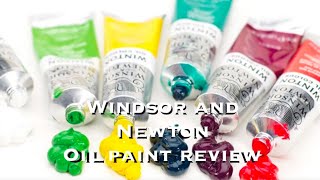 Winsor and Newton Winton Oil Paint unboxing first impression review technical details and price [upl. by Karb]