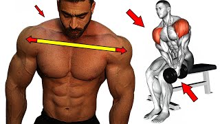 The perfect shoulder workout 👌 How to grow broad shoulders FAST 💪 [upl. by Aleiram]