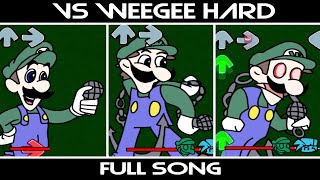 FNF VS Weegee Full Week Hard Full Song 100 [upl. by Harehs]