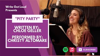 PITY PARTY  Christy Altomare [upl. by Trainer]