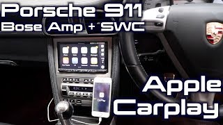 Porsche 911Gets a Pioneer AVHZ5050bt  CarPlay  BOSE  Steering Wheel Controls [upl. by Llerud]