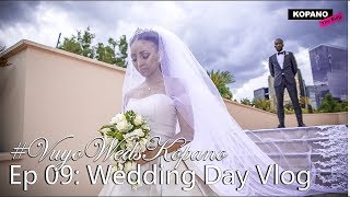 WeddingSeason Wedding Day Vlog  Our Perfect City Wedding  VuyoWedsKopano  KopanoTheBlog [upl. by Kuster]