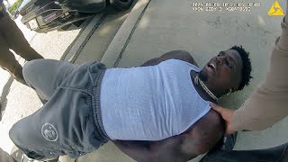 MiamiDade police release bodycam footage of Tyreek Hill being handcuffed and detained [upl. by Barling692]