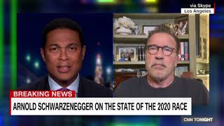 Arnold Schwarzenegger interview with Don Lemon on Opening Polling Stations and Equality Summit [upl. by Chapnick919]