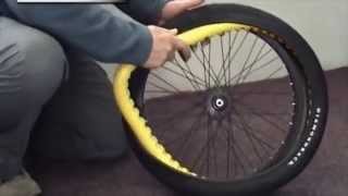 Stop a Flat Installation Video Stopaflat Bicycle Tyre [upl. by Augustin]