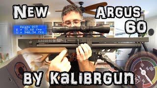 Kalibrgun Argus 22 60W Review  Setup   Accuracy Test   Regulated PCP Airgun  Air Rifle [upl. by Minta]