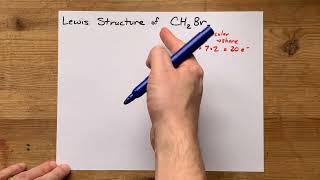 Lewis Structure of CH2Br2 dibromomethane [upl. by Giustino]