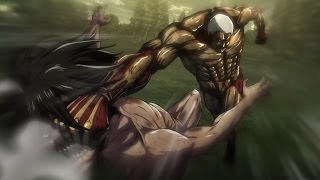 Eren Vs Armored Titan Part 1  Attack On Titan Season 2 [upl. by Aneloc]