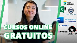 5 Sites de Cursos Online GRATUITOS com Certificado em 2024 [upl. by Dublin]