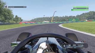 F1ÂŽ 2018 Budapest World Record PS4 113901 [upl. by Pudens]