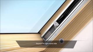 Motorised Skylight Fitting Video [upl. by Fife]