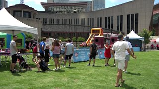 Thousands gather in Nashville for fun and fireworks on July 4th [upl. by Ainnet]