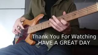 96 degrees In The Shade  Third World  Bass Guitar Playalong [upl. by Ailehpo]