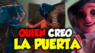 🚪 ¿QUIEN CREÓ la PUERTA SECRETA de CORALINE 👀  TEORIA CORALINE 🧐 [upl. by Nnahs]