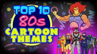 Top 10 80s Cartoon Theme Songs  Retro Saturday Rewind [upl. by Odnumde]