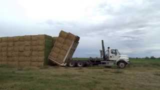 Retrieving with the American Eagle Bale Stacker [upl. by Gnuhp]