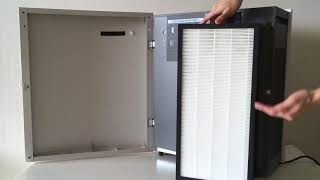 How to Change Filters for Blueair BA400 Series Air Purifiers with Replacement Filters by VEVA [upl. by Grayson]