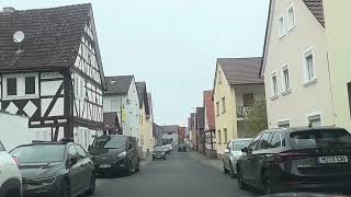 Driving Vlog  Wasserlos  Alzenau  Germany City  2024 [upl. by Atinet]