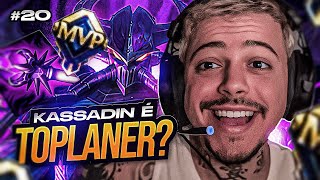 KASSADIN  A VIDA DE UM LOW ELO 20 [upl. by Eversole]