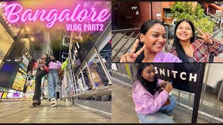 Metro Struggle😢 Church Street🛍️ Bangalore Days Simran Vlogs❤️ [upl. by Agarhs]