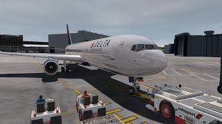 Flight Simulator 2019  Ultra Realism  Delta 767 Seattle to Amsterdam [upl. by Anawit]