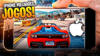 Os 20 Melhores Jogos de GRAÇA para IPHONE [upl. by Akiehsat]