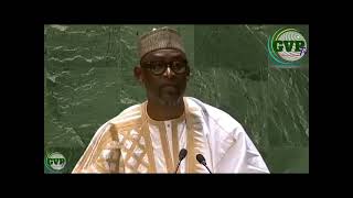 ASSEMBLEE GENERALE DES NATIONS UNIES SE ABDOULAYE DIOP EXHORTE LARRET DE LINTIMIDATION [upl. by Xylon]