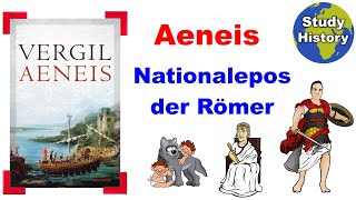 Die Aeneis I Gründungsmythos der Stadt Rom und Abenteuer des Aeneas [upl. by Disharoon702]