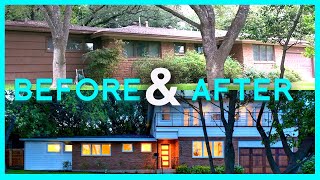 Before and After Home Renovation  Adding a 2nd Story to a Ranch Style House [upl. by Nesyla]