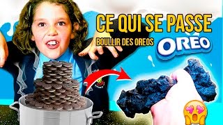 CE QUI SE PASSE lorsque vous faites BOUILLIR DES OREOS  Superbe recette FACILE D’ARGILE COMESTIBLE [upl. by Elleiad]