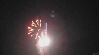 Brooklyn Michigan Fireworks  July 4 2010 [upl. by Vierno]