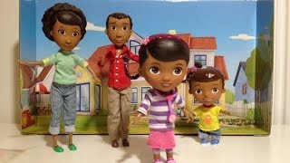 DOC MCSTUFFINS showcases her family with Dottie Toy Video [upl. by Aicil]