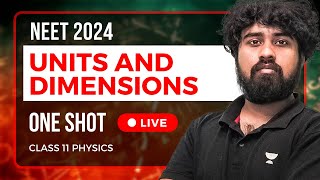 Units and Dimensions 🚀 Zero to Hero Class 11 NEET 2024  Dr Aayudh Sir [upl. by Byrn]