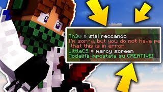 Giocare una BEDWARS in CREATIVA  Minecraft ITA Troll [upl. by Enoyrt]