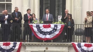 William Cogswell sworn in as Charleston mayor [upl. by Attennaj675]