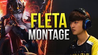 Fleta  GOD DPS Montage  Worlds Best DPS Player   Overwatch Montage [upl. by Noskcire]