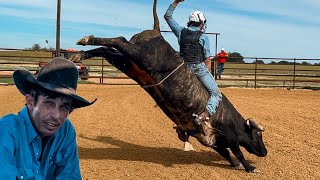 Intern Rides at JB Mauneys BUCKTOWN  Rodeo Time 353 [upl. by Jepum]