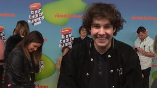 KCAs 2019 David Dobrik Is Ready for Olivia Jades Return to YouTube Exclusive [upl. by Aikemehs378]