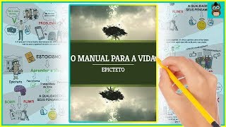 O MANUAL PARA A VIDA  Epicteto  Resumo Animado  ESTOICISMO [upl. by Nayr]