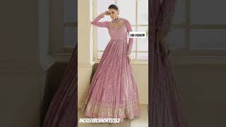 New trendy frock suit design anarkali anarkalifrock frockdesign frocksuits designfashionbloger [upl. by Flip]