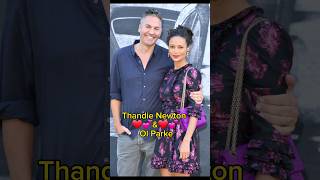 Thandie Newton and Ol Parke celebritiescouples shotrs celebrity [upl. by Lalad267]