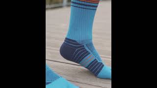 AONIJIE E4833 Athletic Toe Socks for Men and Women Coolmax Moisture Wicking Socks [upl. by Hsur]