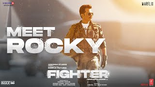 Fighter  Meet Rocky  Behind The Scenes  Hrithik Deepika Anil  Siddharth  In Cinemas Now [upl. by Castra]