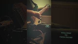 Twin Peaks Theme guitar cover electricguitar fenderjaguar twinpeaks [upl. by Selwyn]