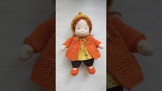 7 inch 18 cm Waldorf doll waldorfdoll ragdoll handmadedoll clothdoll [upl. by Kassel166]