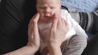 Massage Techniques to Help Babies With Low Tone Breastfeed Better [upl. by Arman36]